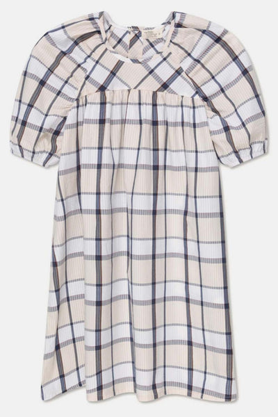 Plaid seersucker dress - Unique - Dresses