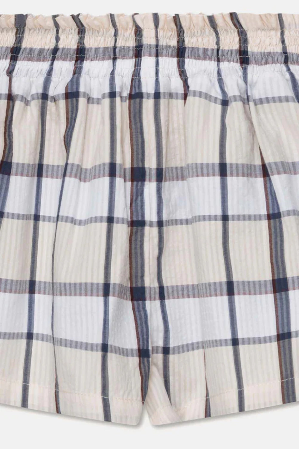 Plaid seersucker shorts - Unique - 6Y - Shorts