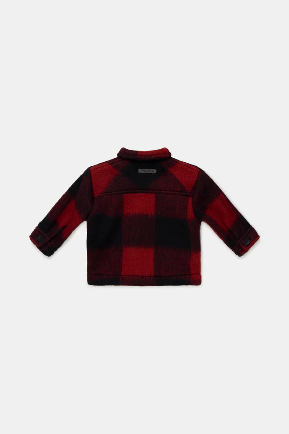 Plaid wool baby overshirt - Unique - Overshirt