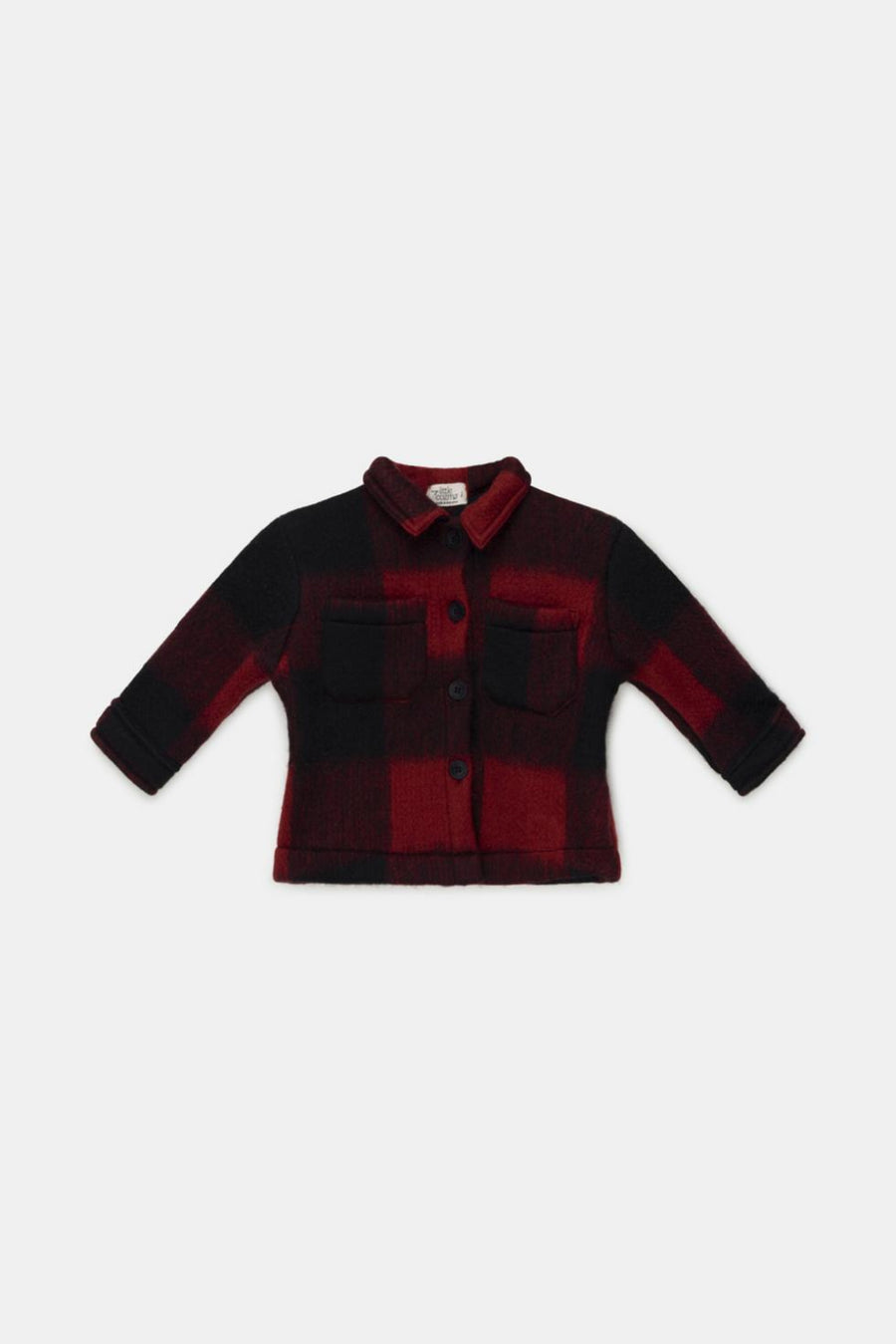 Plaid wool baby overshirt - Unique - Overshirt