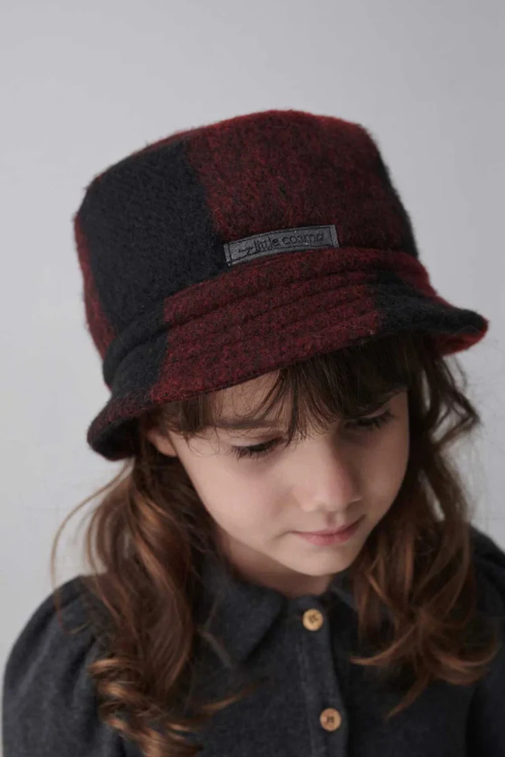Plaid wool bucket hat - Unique - Bucket Hat