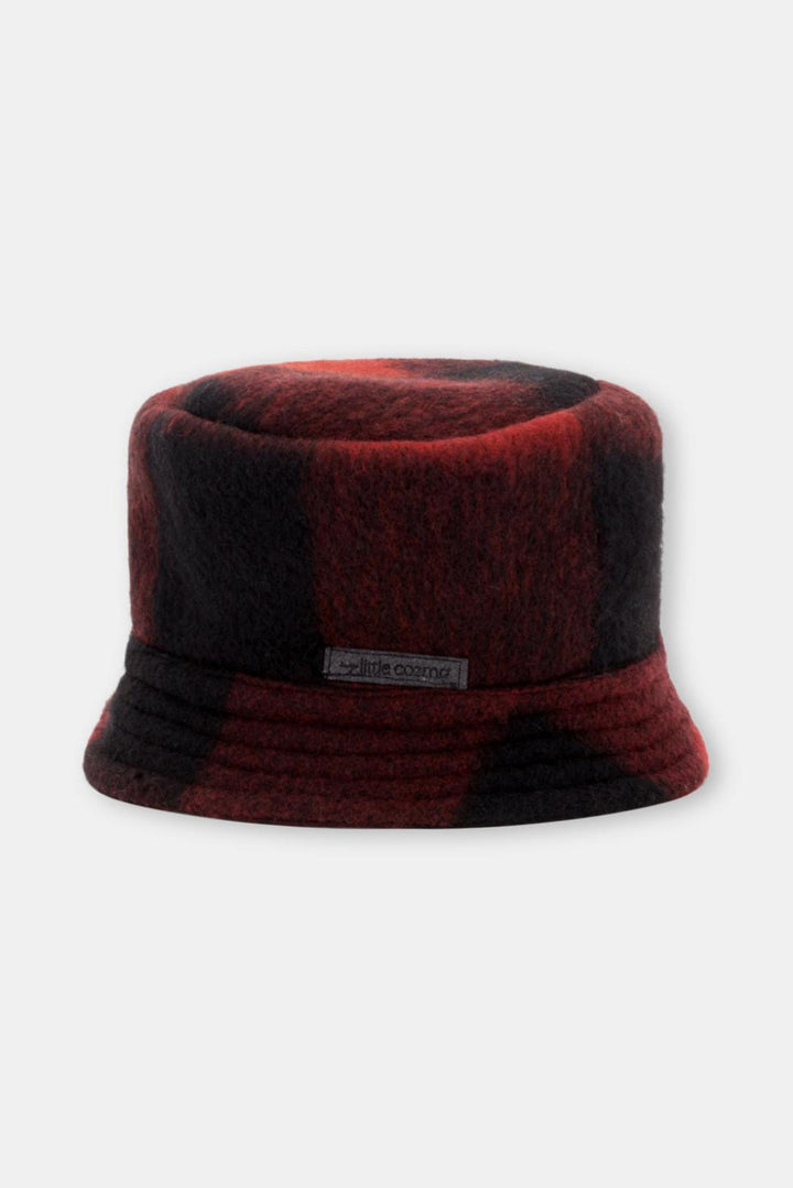 Plaid wool bucket hat - Unique - Bucket Hat