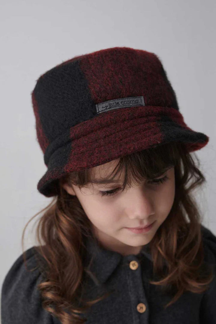 Plaid wool bucket hat - Unique - Bucket Hat