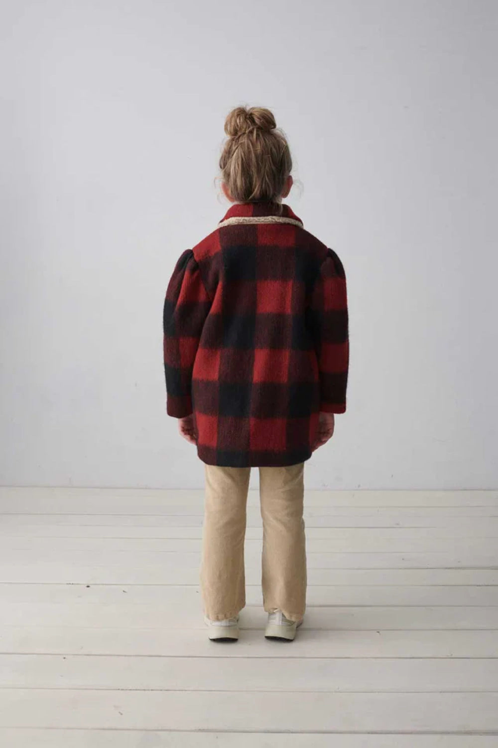 Plaid wool coat - Unique - Coat