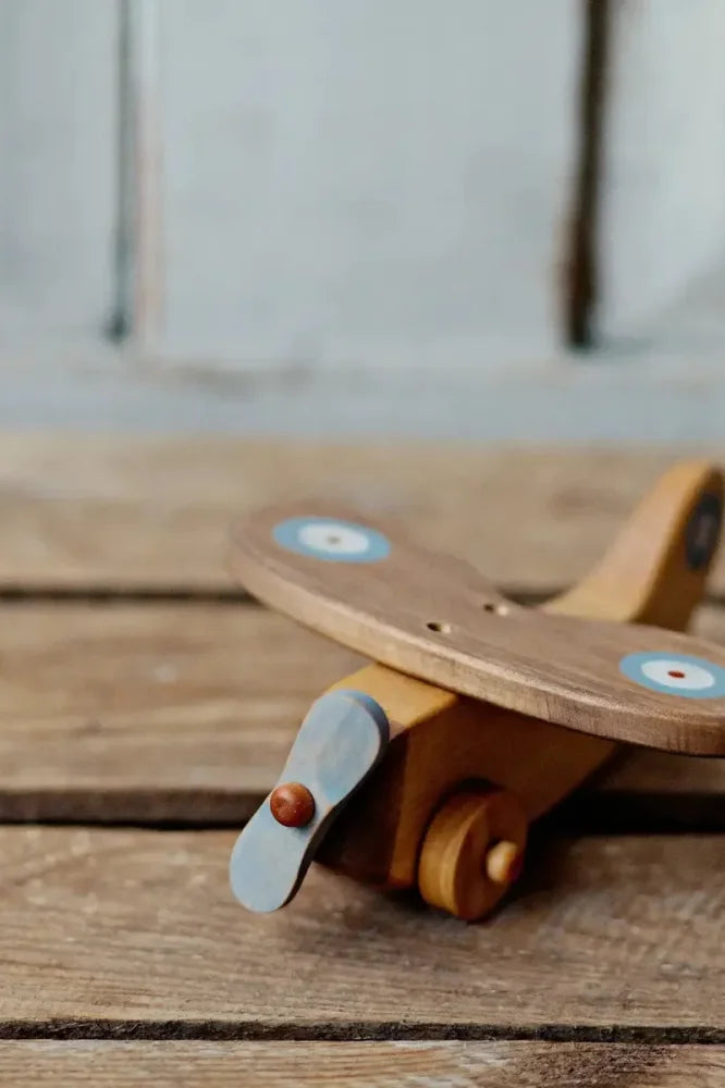 Plane Toy - Wooden - ’Toy - Baby Kids Adult All’