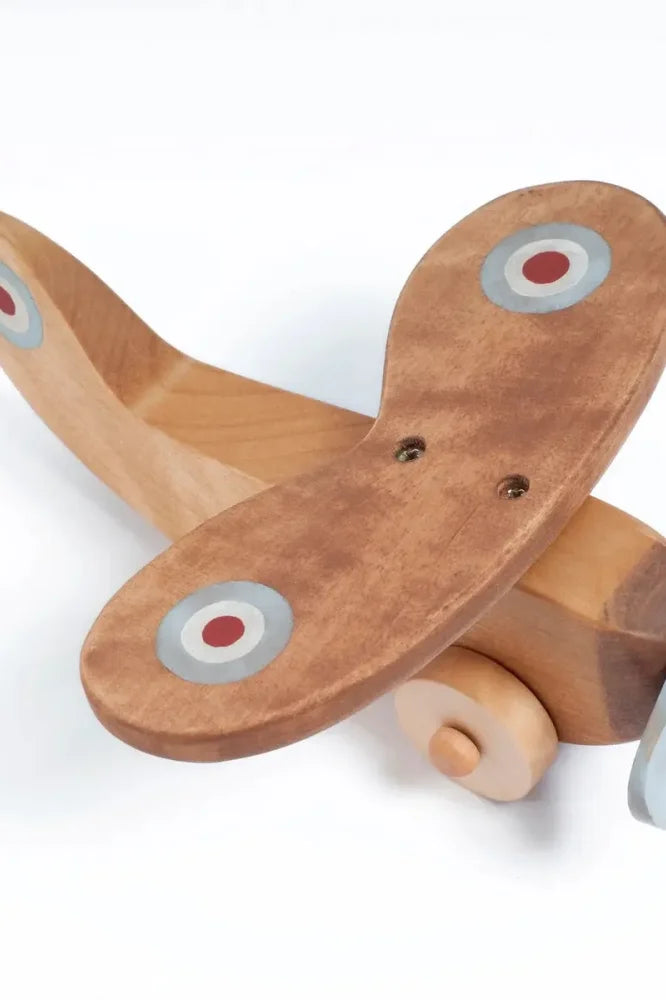 Plane Toy - Wooden - ’Toy - Baby Kids Adult All’