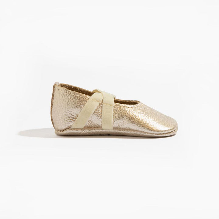 Platinum Ballet Slipper Baby Shoe - ’Flats - Baby Kids Adult All’