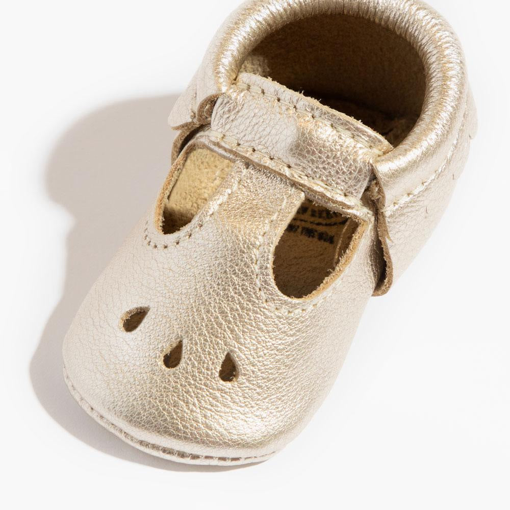 Platinum Mary Jane Baby Shoe - ’Flats - Baby Kids Adult All’