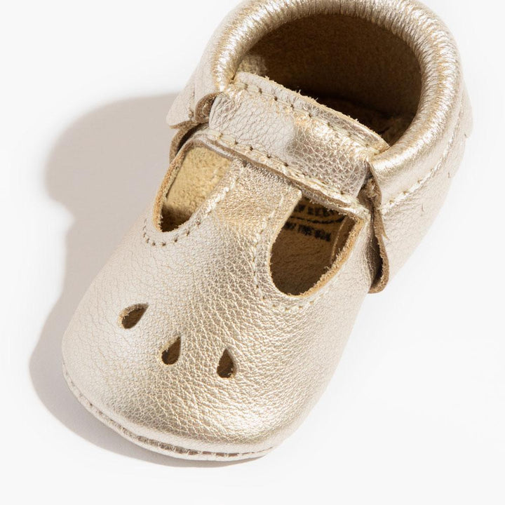 Platinum Mary Jane Baby Shoe - ’Flats - Baby Kids Adult All’