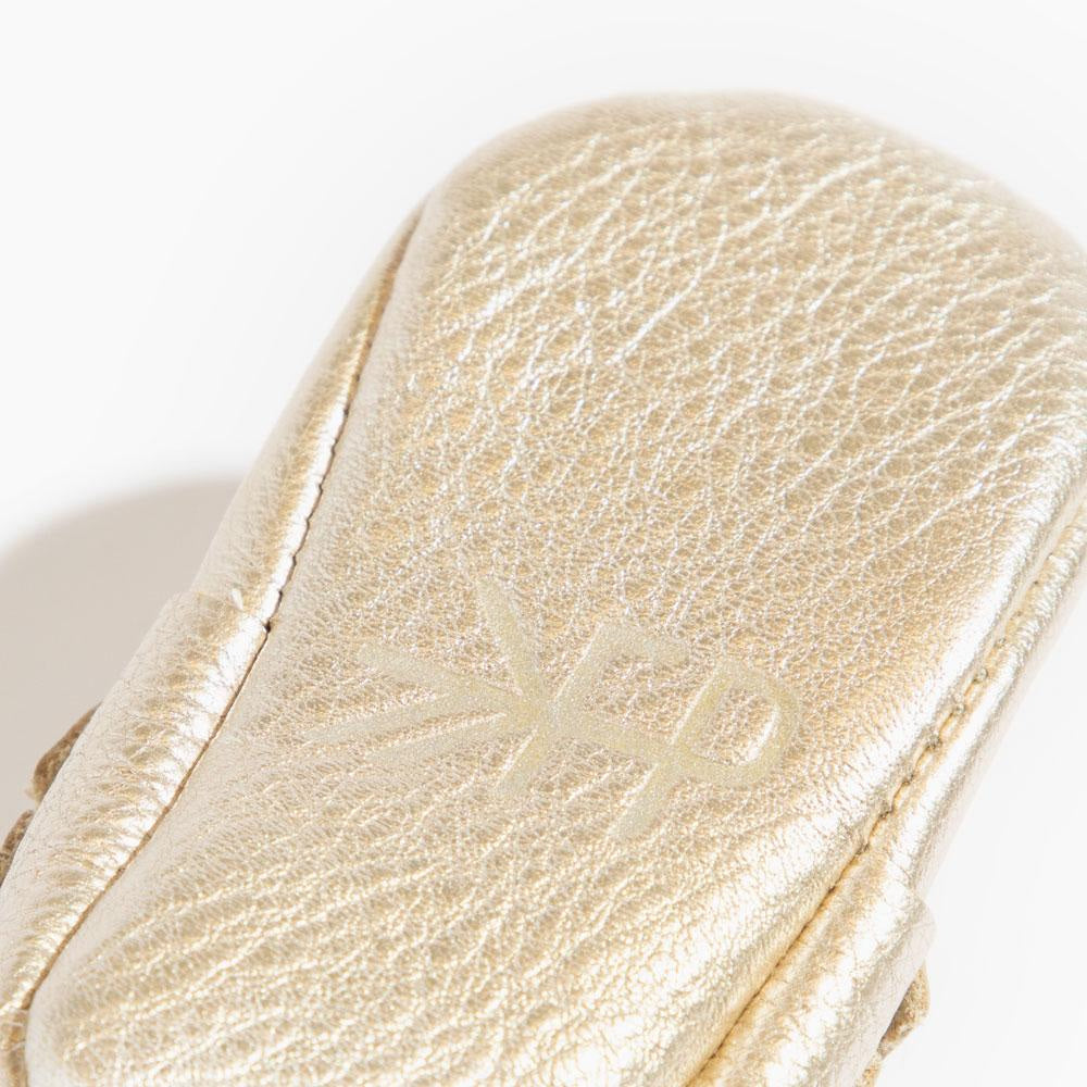 Platinum Moccasin Baby Shoe - ’Moccasin - Kids Adult’