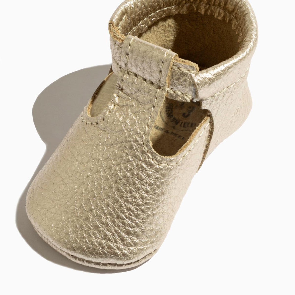 Platinum T-Bar Baby Shoe - ’Flats - Baby Kids Adult All’