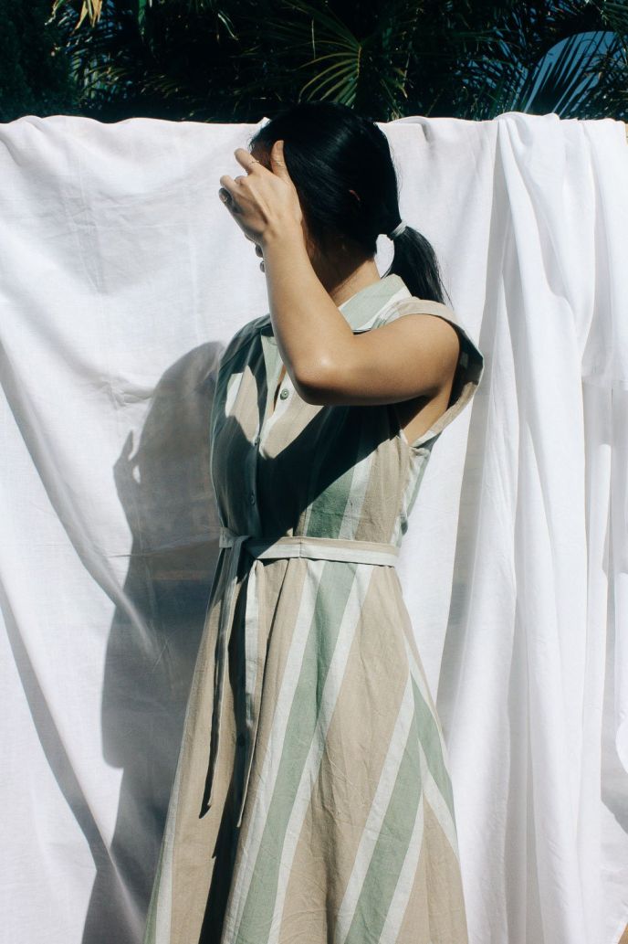 Mallory Dress - Rhubarb