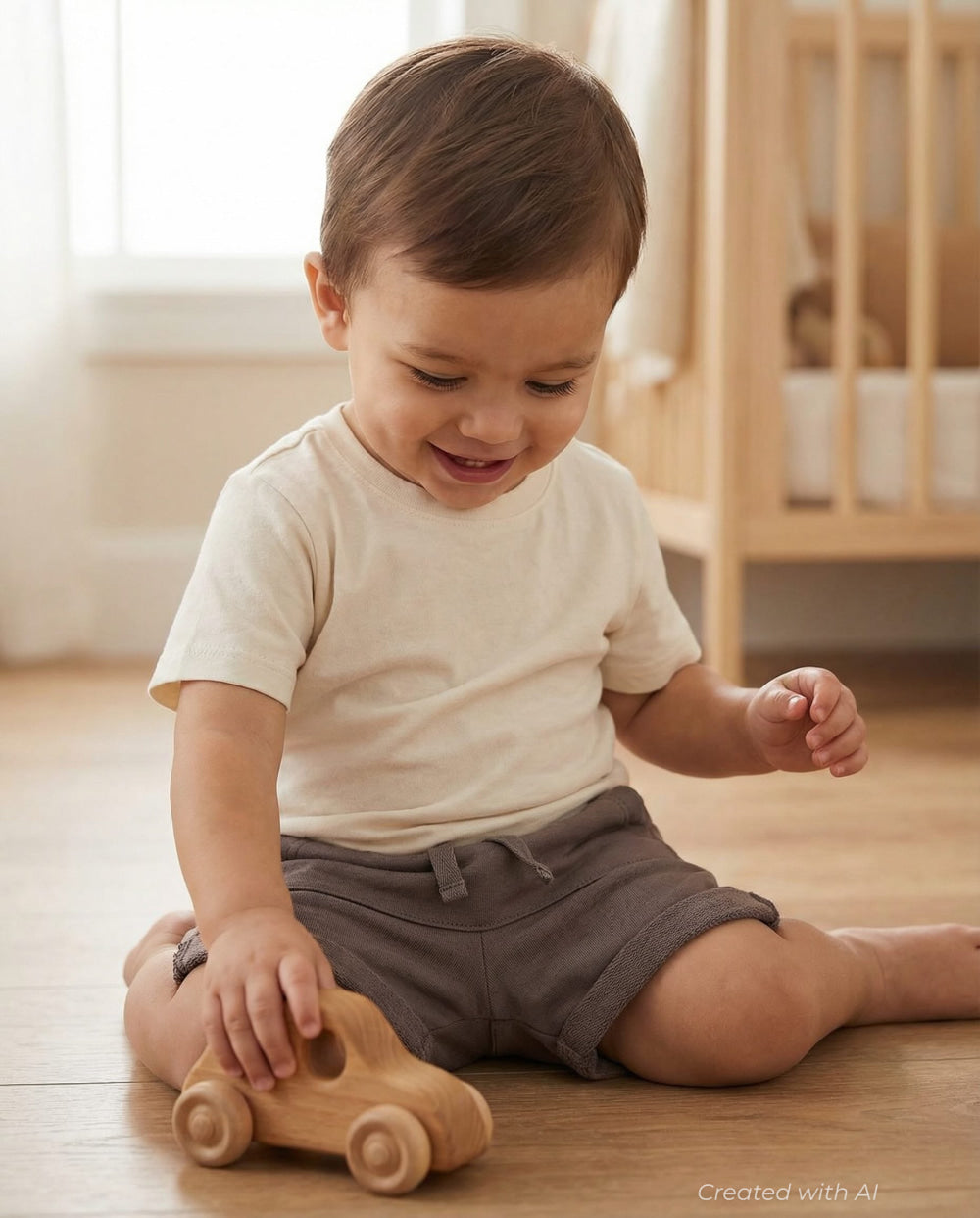 Pocket O’ Sunshine Baby Shorts - Graphite - Shorts