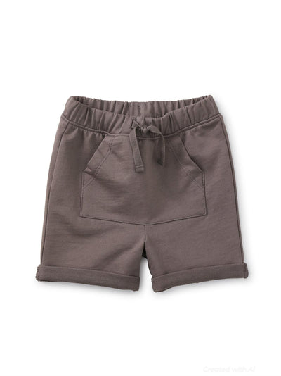 Pocket O’ Sunshine Baby Shorts - Graphite - Shorts