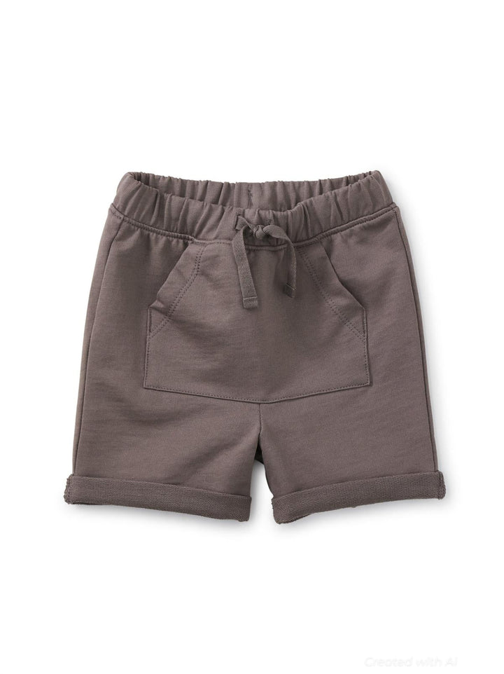 Pocket O’ Sunshine Baby Shorts - Graphite - Shorts