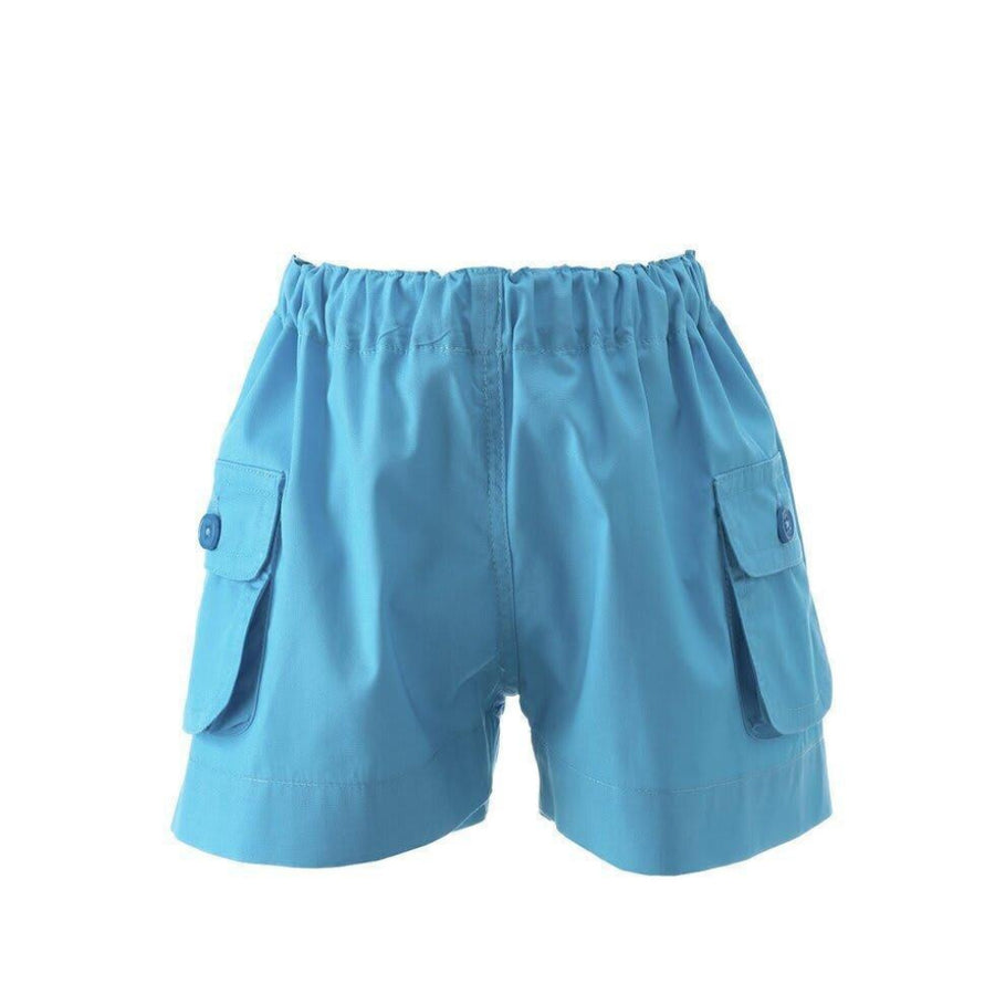 Pocket Shorts - Aqua - Shorts