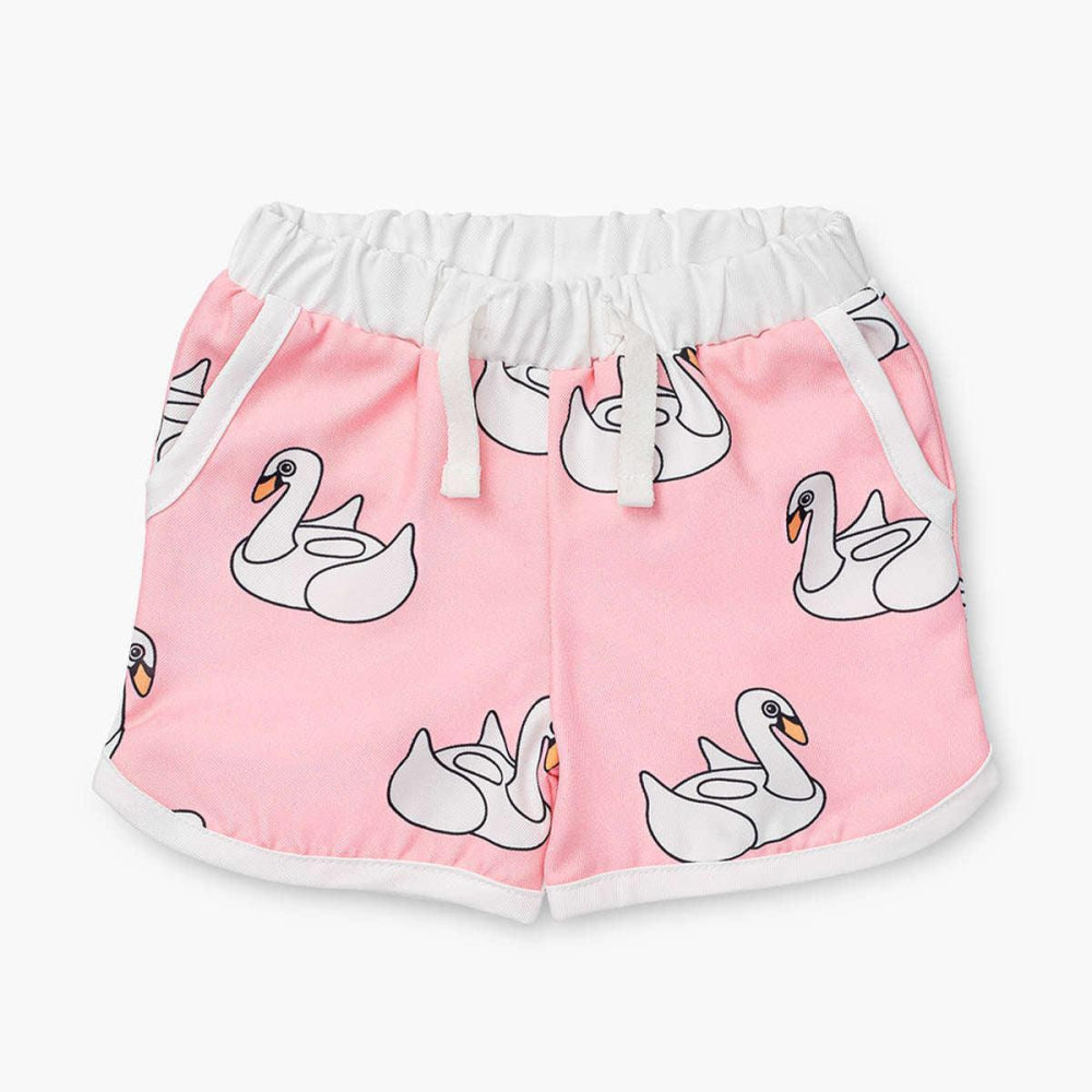 Pocket Swim Trunks - Swan Floatie - Swim Trunk