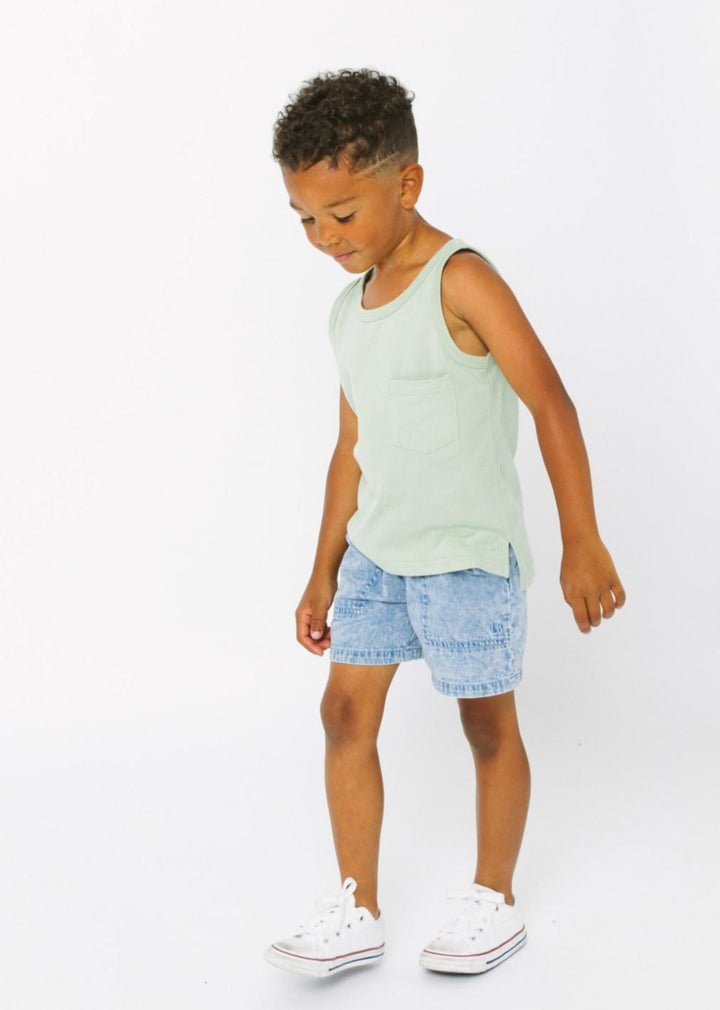 Pocket Tank - Desert Sage - Tank Top