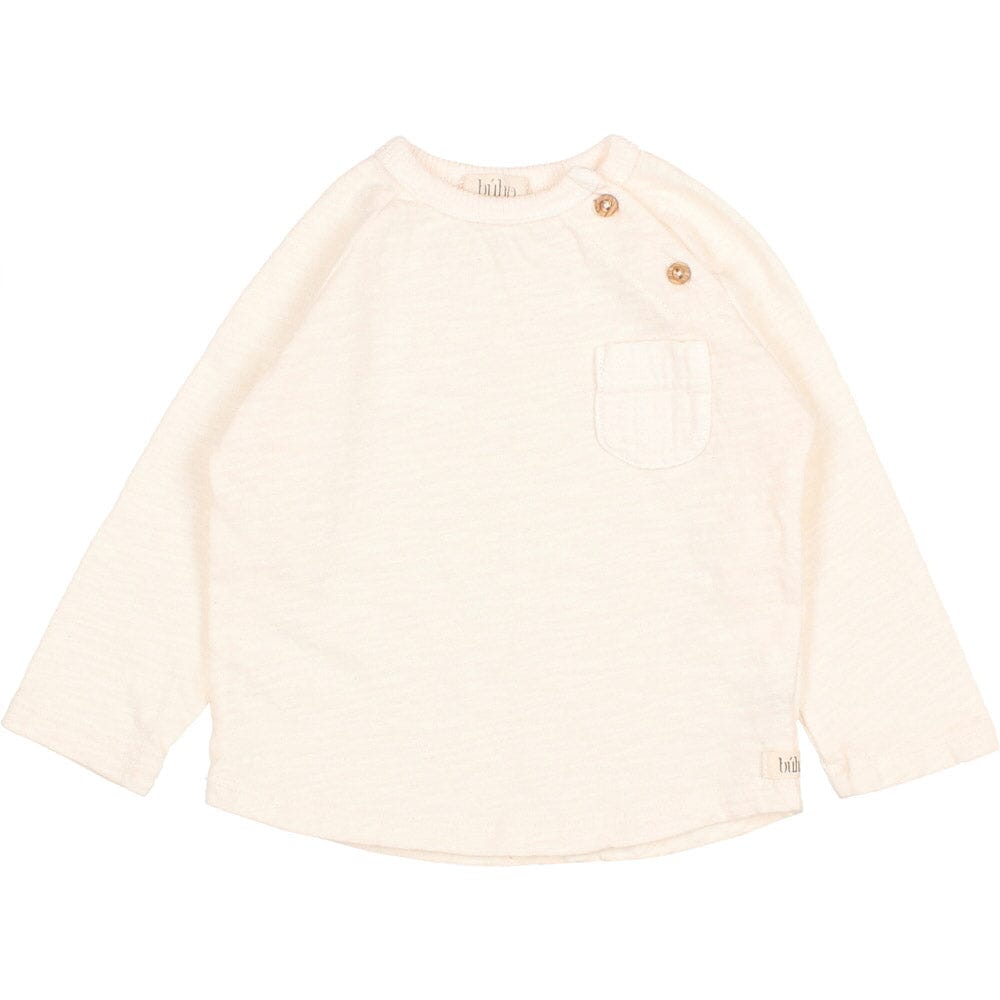 Baby Pocket T-Shirt - Talc T-Shirts Buho 