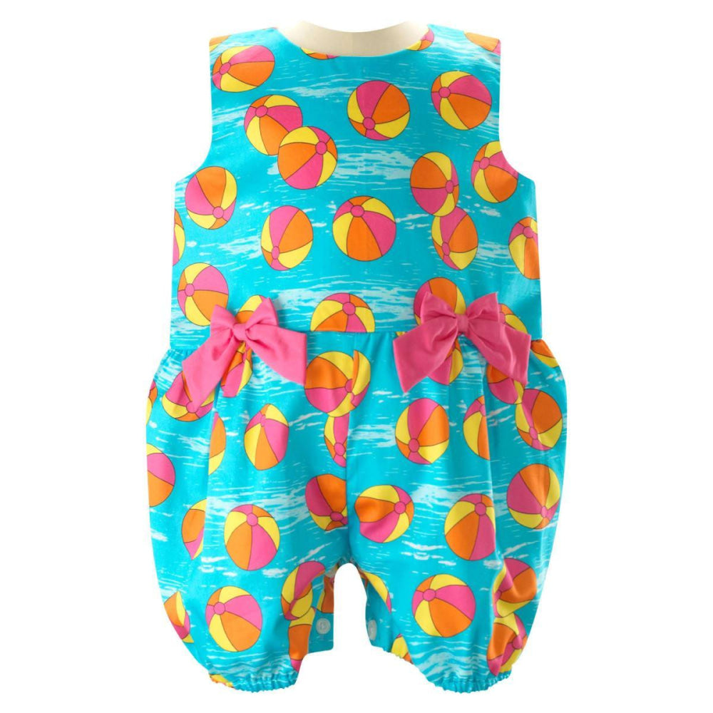 Pool Play Bow Playsuit - Romper