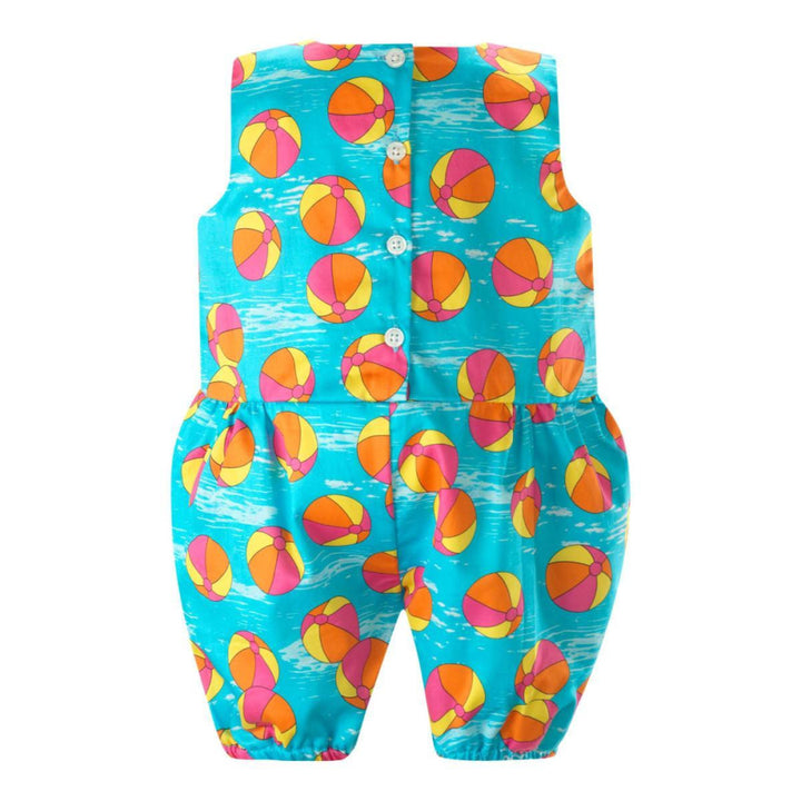 Pool Play Bow Playsuit - Romper