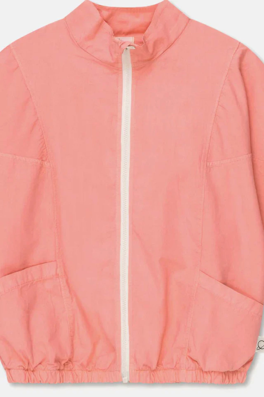 Poplin bomber jacket - Coral - Jacket