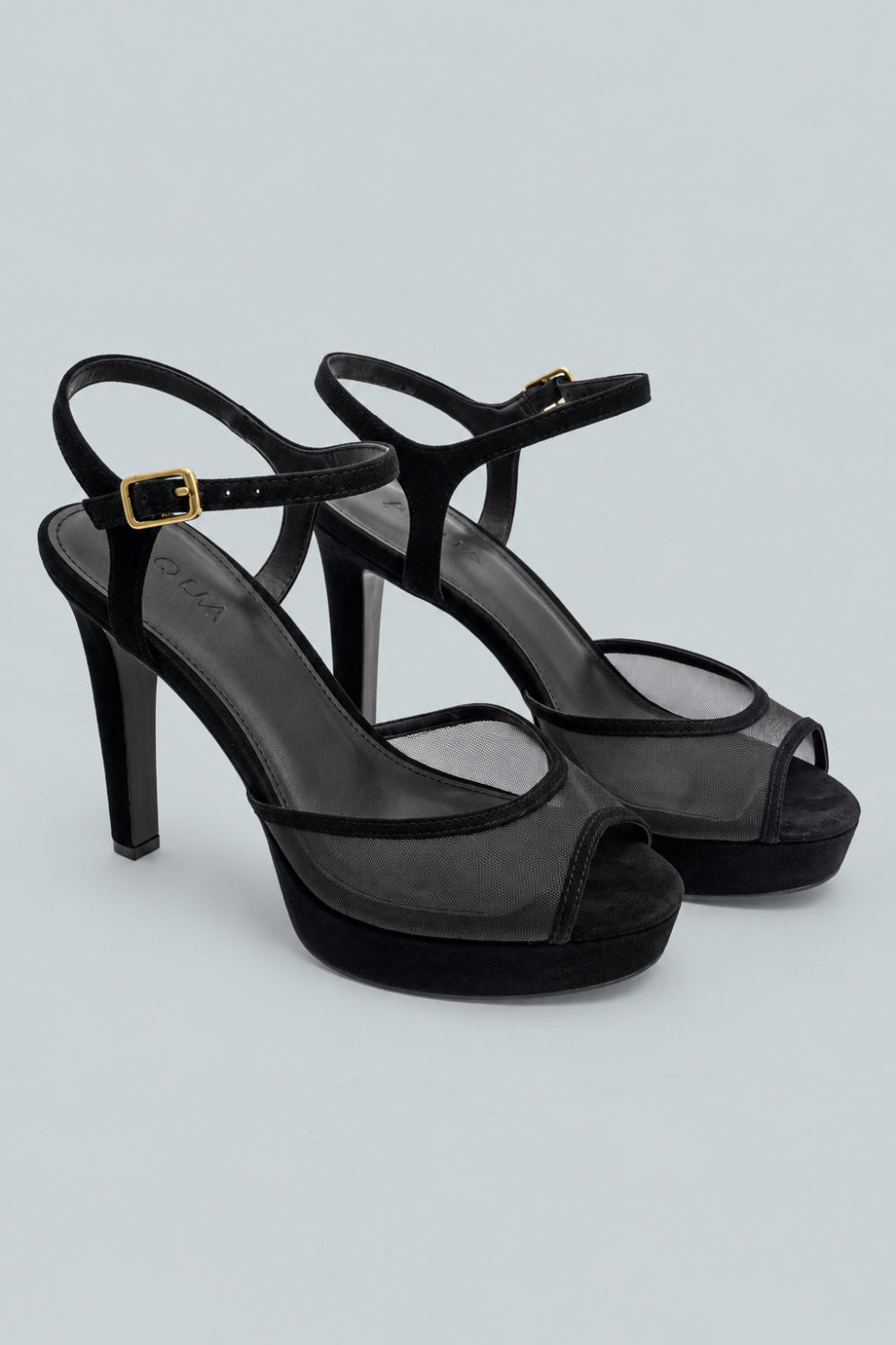Poppy Platform Sandals - Black - 8 - Sandals