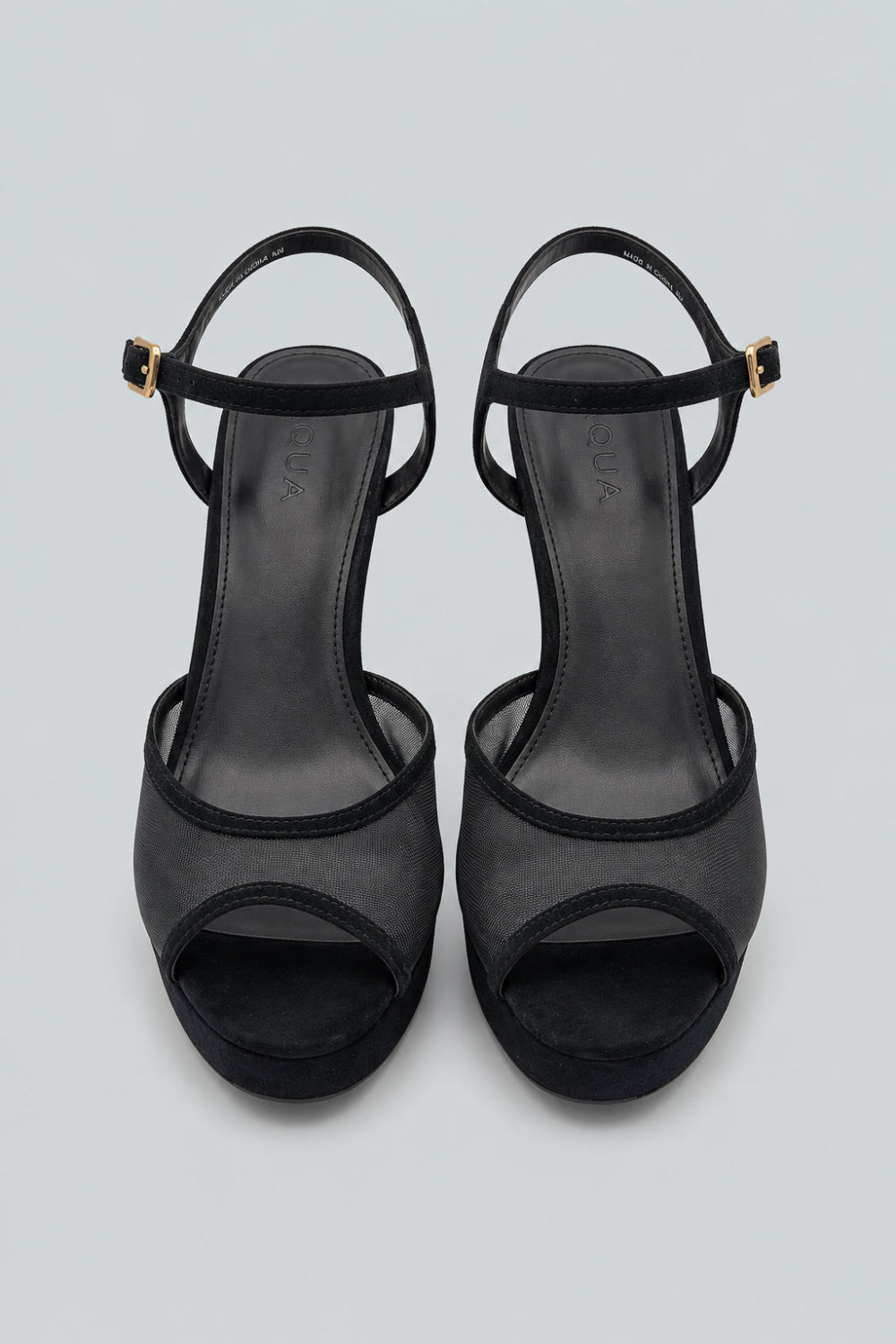Poppy Platform Sandals - Black - 8 - Sandals