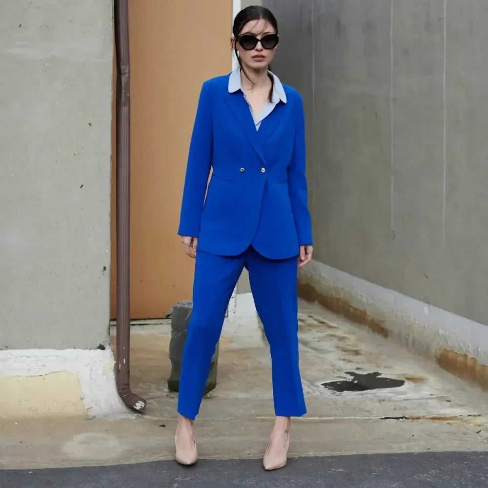 Portia Blazer - Sapphire - Blazer