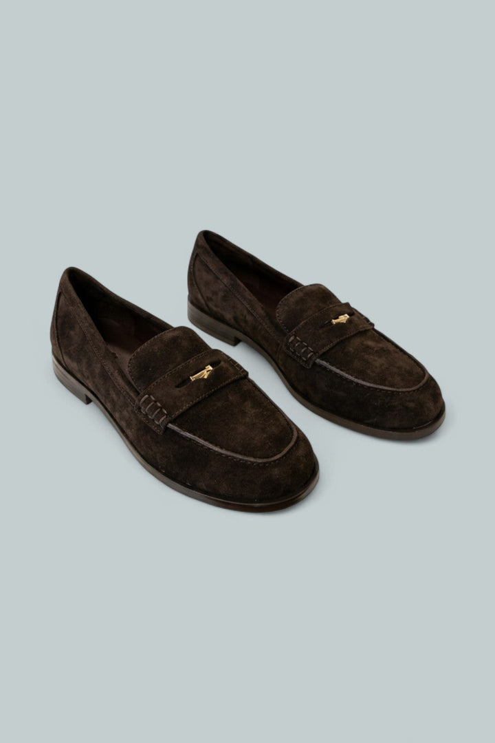 Porto Penny Loafers - Dark Carob - 9.5 - Loafers