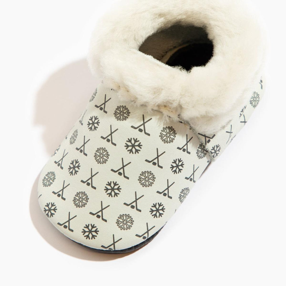 Power Play Shearling Baby Shoe - ’Moccasin - Kids Adult’