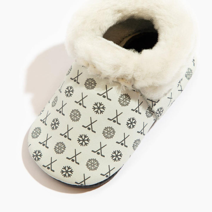 Power Play Shearling Baby Shoe - ’Moccasin - Kids Adult’
