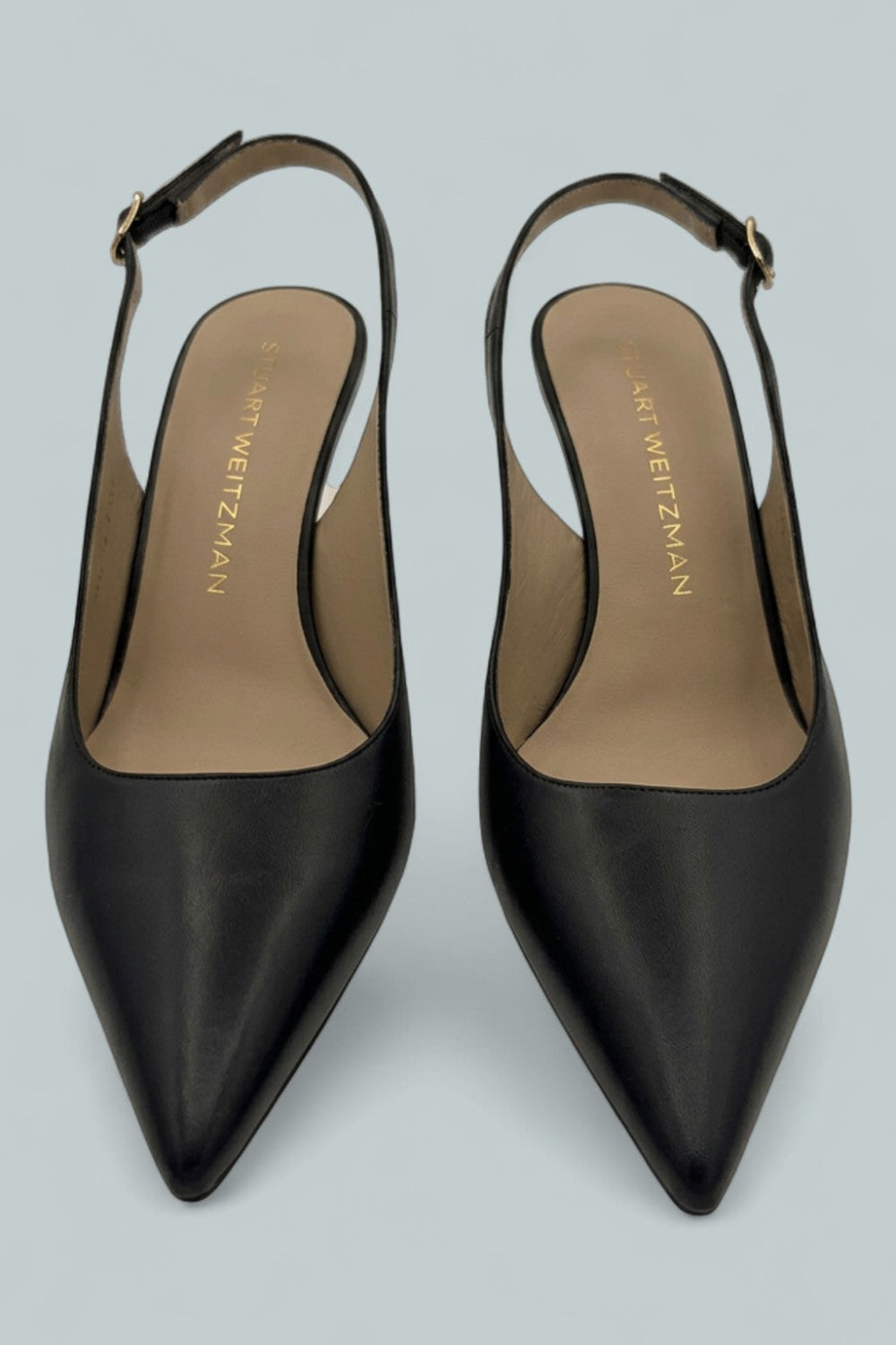 Power Slingback Pumps - Black - Pumps