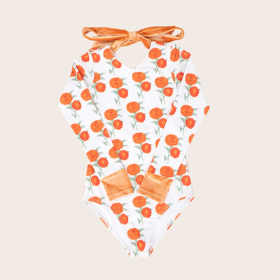 One Piece Long Sleeve - Naples Floral