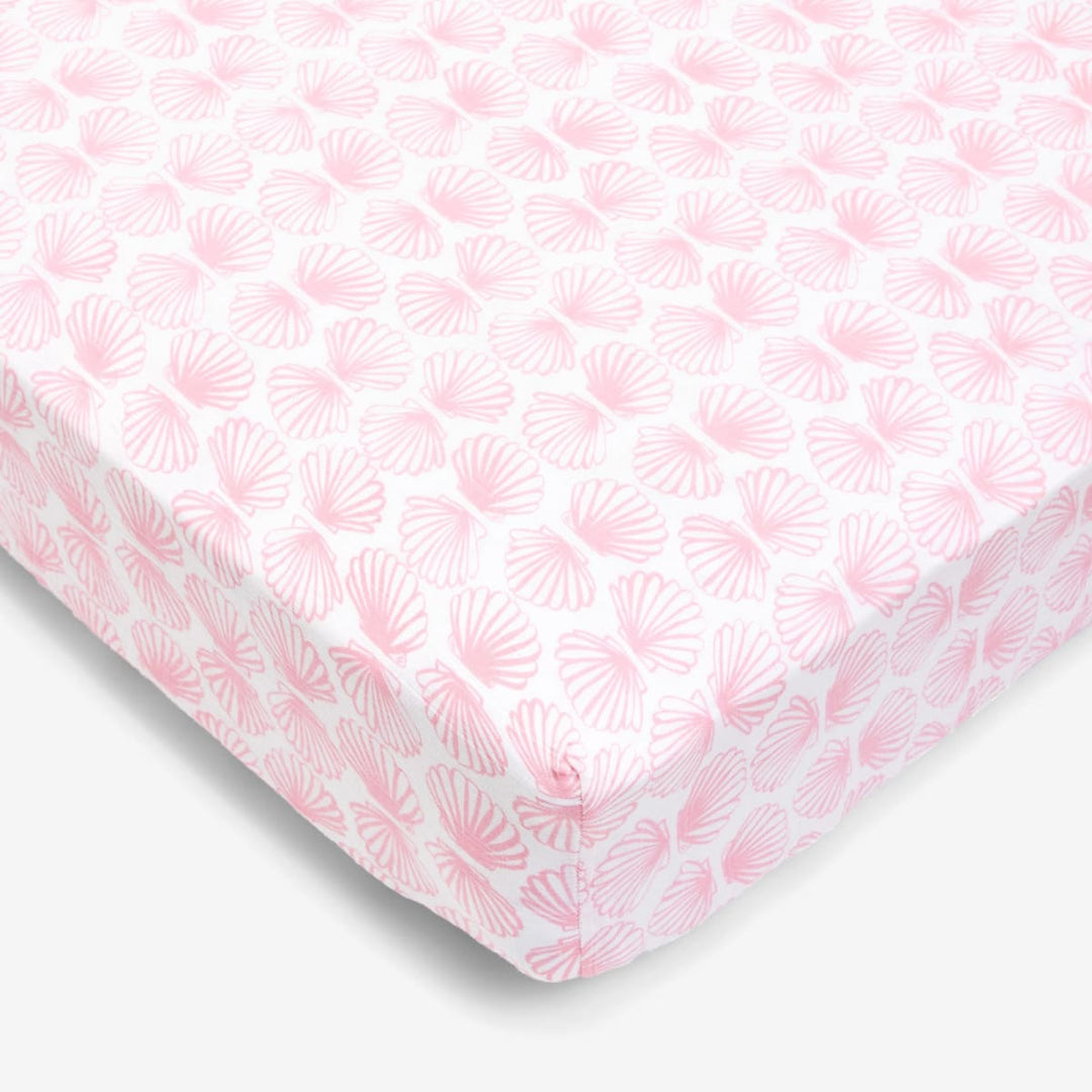 Crib Sheet - Scallop Lilac