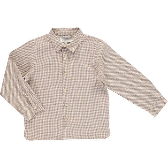 Otto Shirt - Pin Check Shirts Bebe Organic 