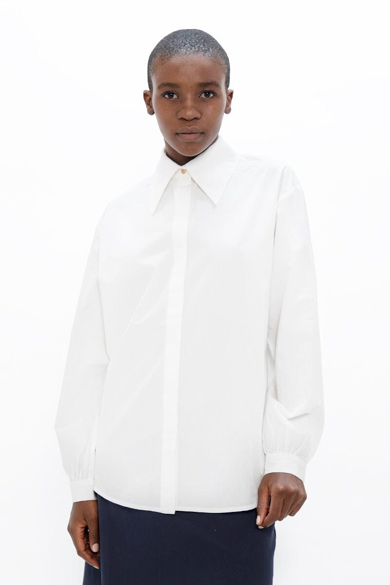 Prague Collar Shirt - Cloud White Shirts 1 People 