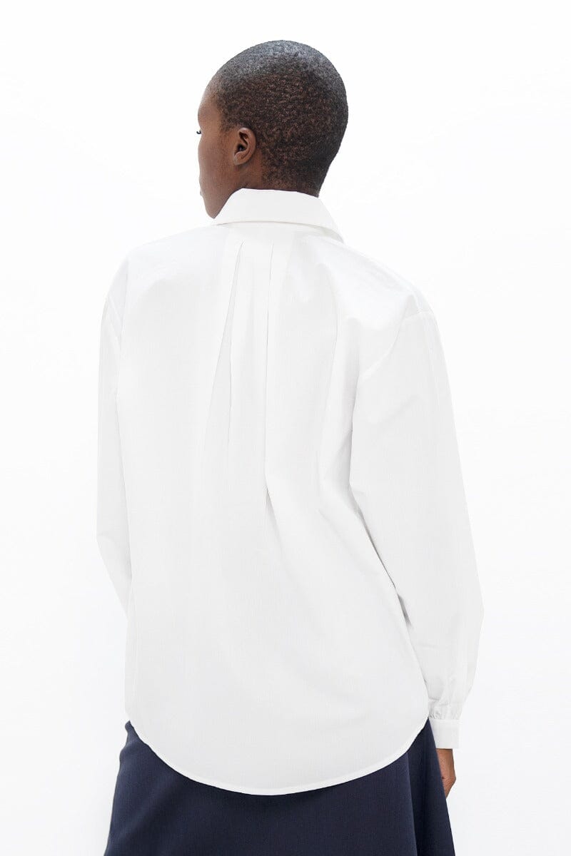 Prague Collar Shirt - Cloud White