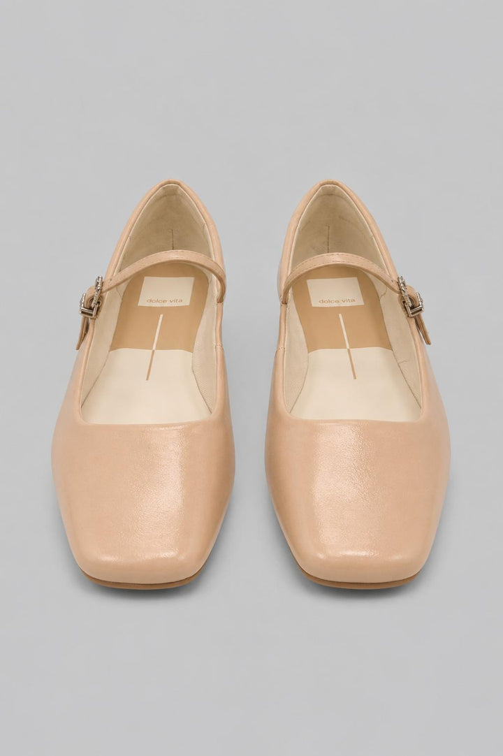 Praline Crinkle Patent - Praline Crinkle - US W 8 - Mary Jane