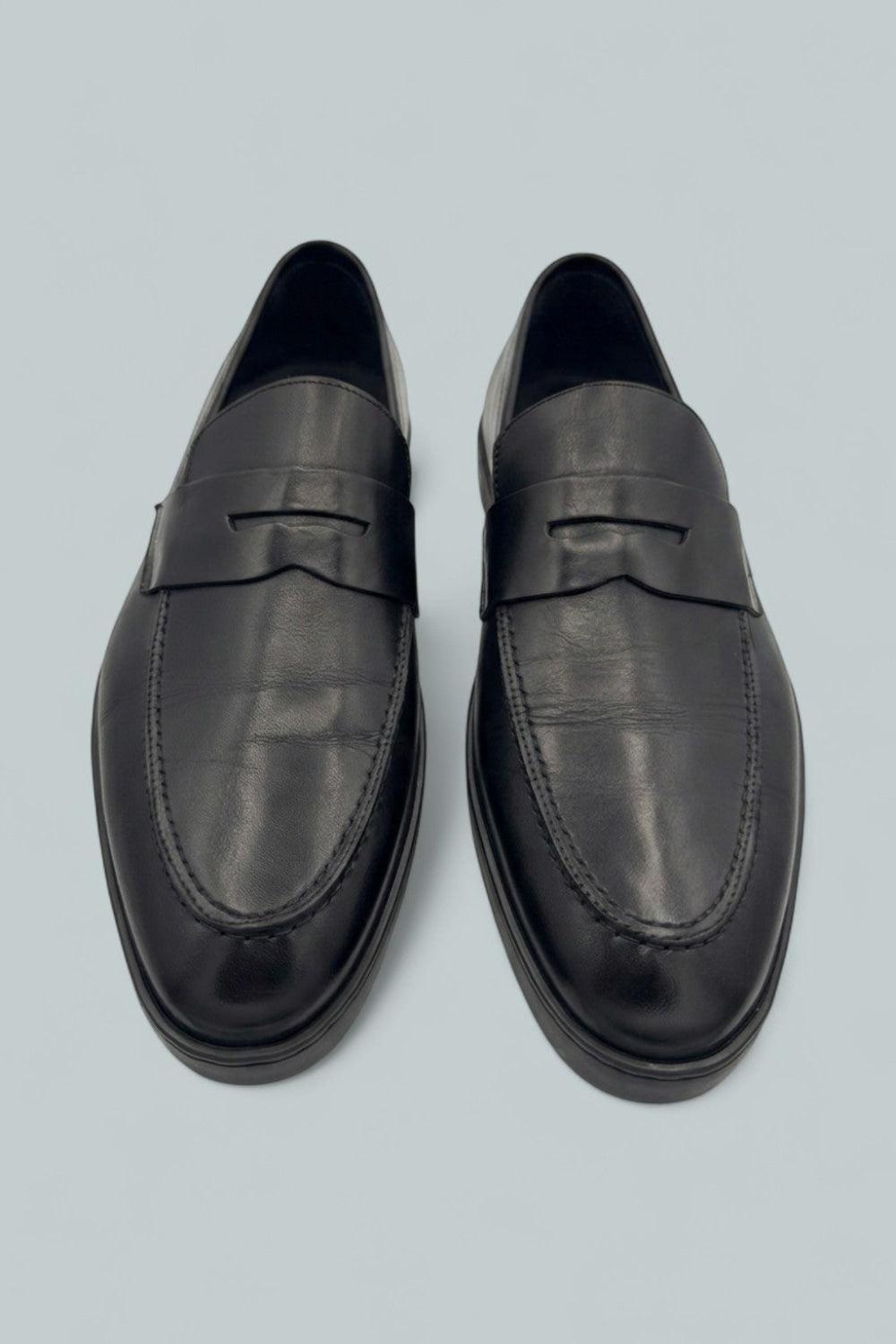 Prato Lace Up Wing Tip Shoes - Black - 9.5 - Loafers