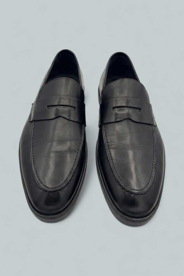 Prato Lace Up Wing Tip Shoes - Black - 9.5 - Loafers