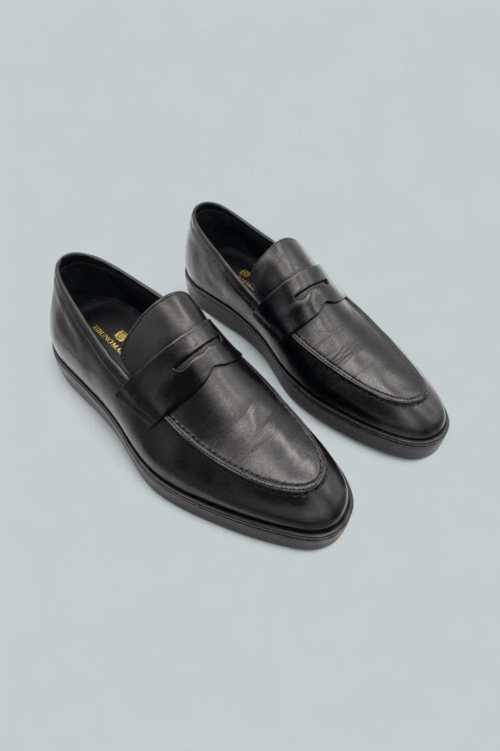 Prato Lace Up Wing Tip Shoes - Black - 9.5 - Loafers