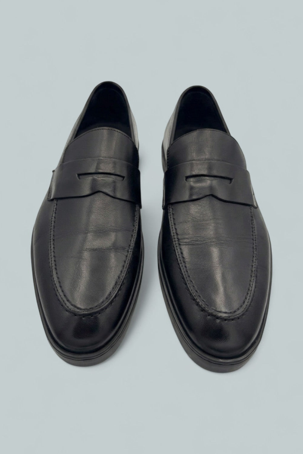 Prato Lace Up Wing Tip Shoes - Black - 9.5 - Loafers