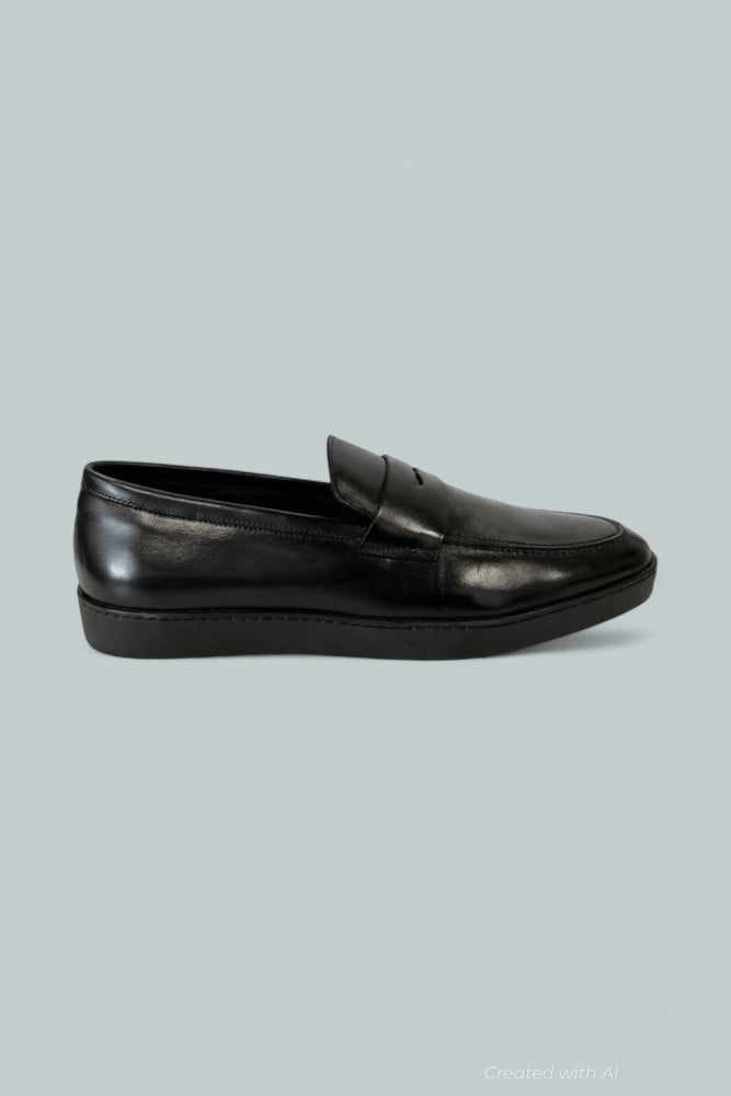 Prato Men’s Lace Up Wing Tip Shoes - Black - EU 42 US MENS 9 D MEDIUM - Dress Shoe