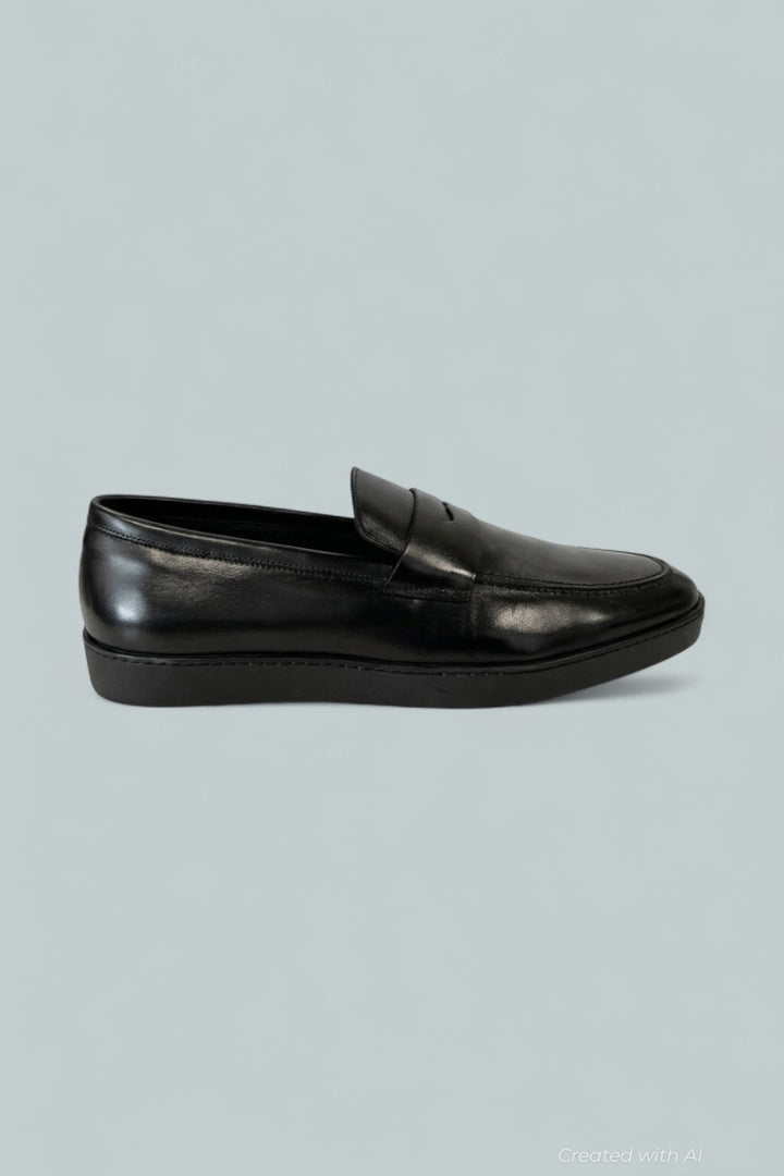 Prato Men’s Lace Up Wing Tip Shoes - Black - EU 42 US MENS 9 D MEDIUM - Dress Shoe