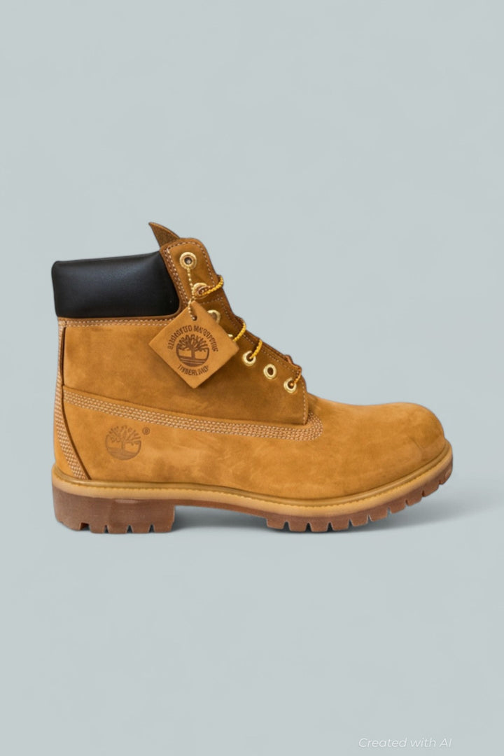 Premium Men’s 6-Inch Waterproof Boots - Wheat - Boots