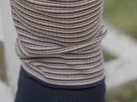 Rollneck Sweater - Multi Stripe