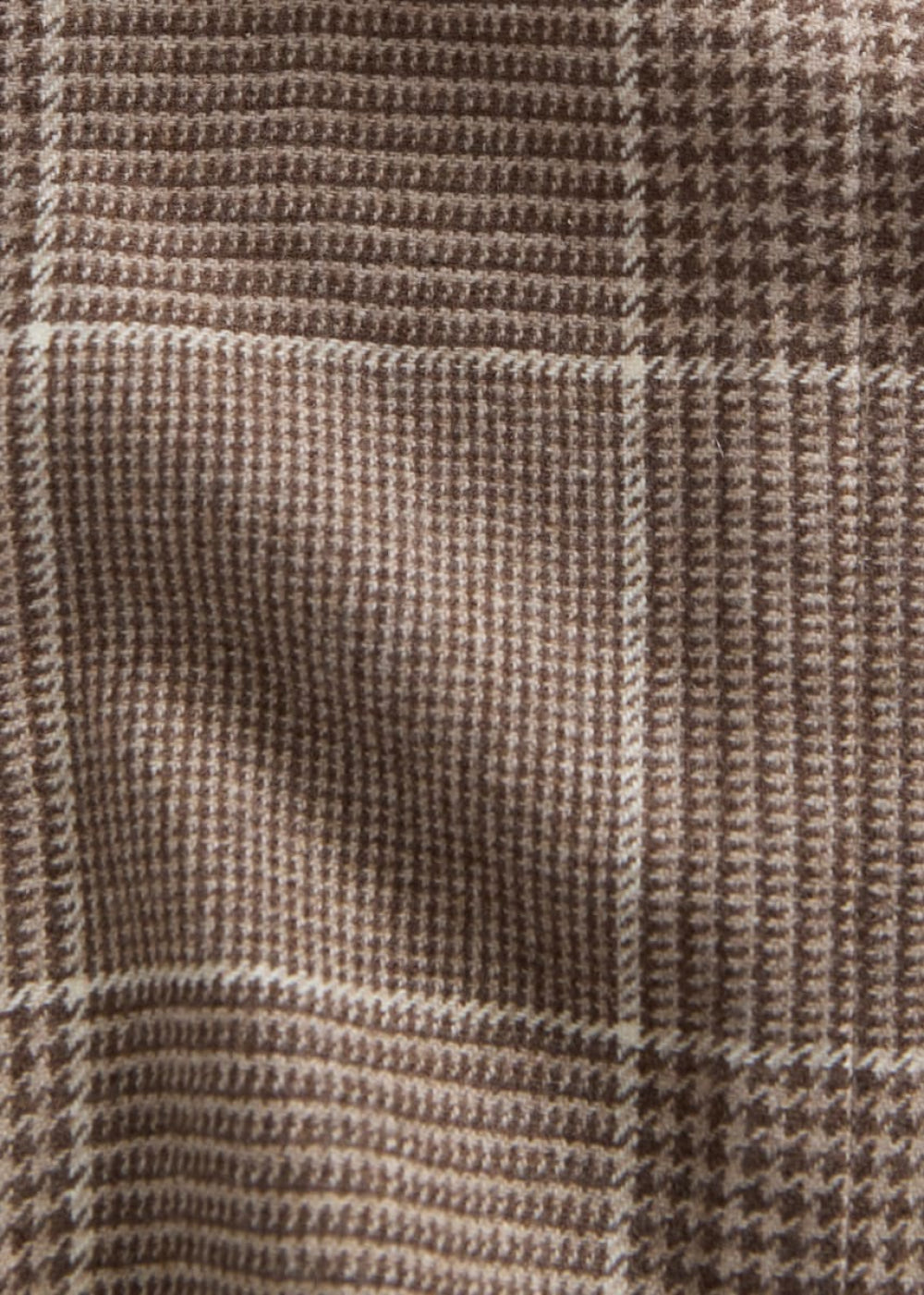Prince of Wales Check Cashmere Jacket - Taupe - Blazer