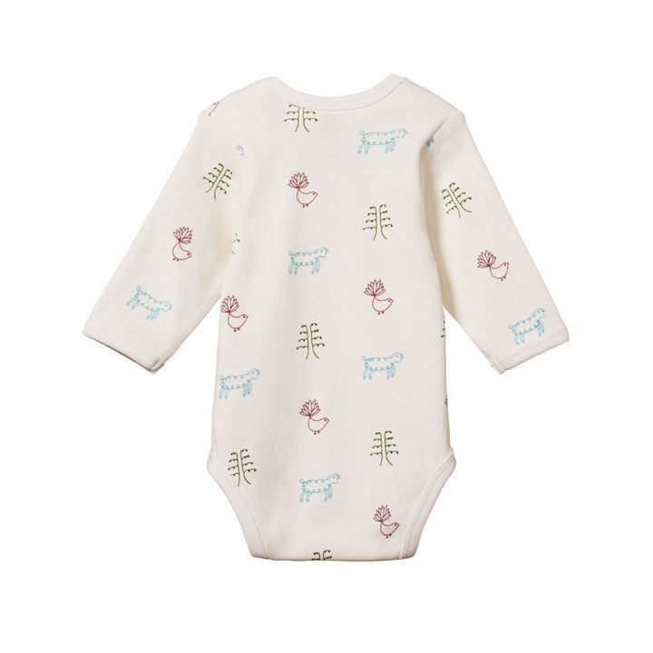 Long Sleeve Bodysuit - Nature Baby Print Bodysuits + Onesies Nature Baby 