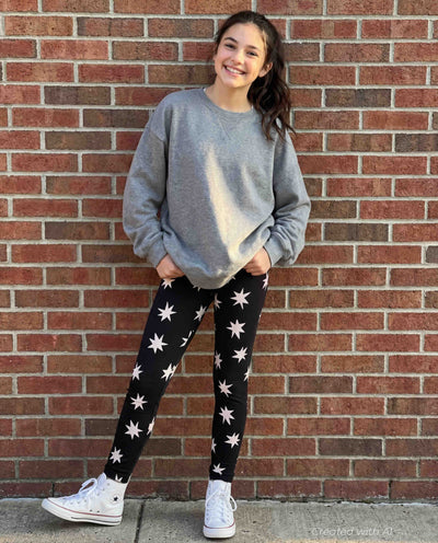 Printed Leggings - Astral Stars - Leggings